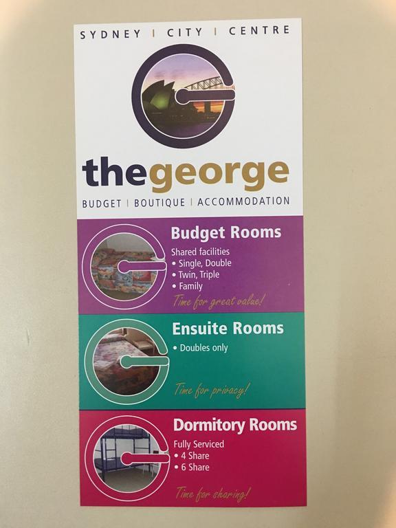 The George Street Hotel Sydney Buitenkant foto